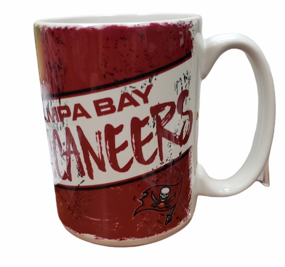 NFL Coffee Mug 15oz Sublimated Buccaneers