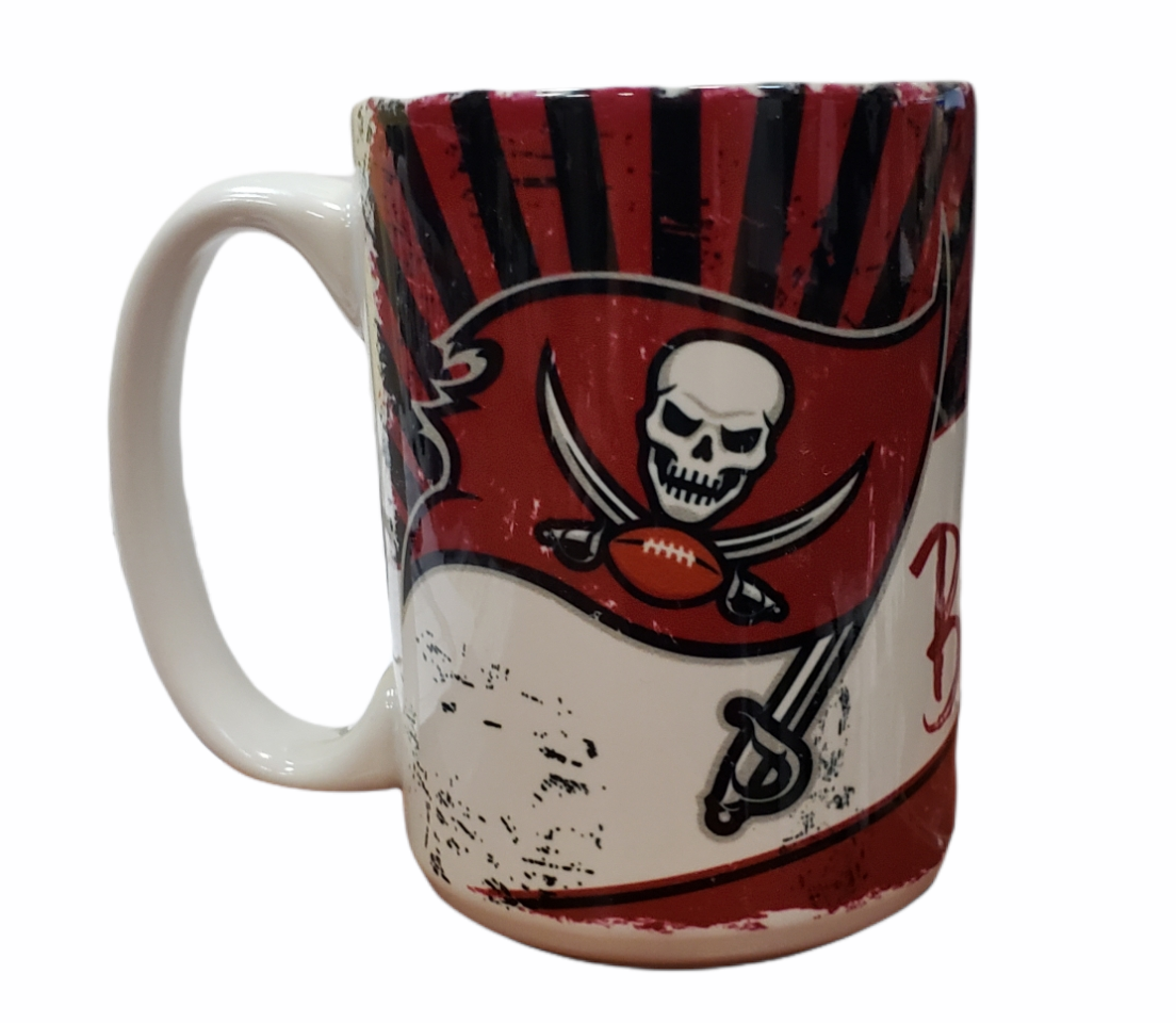 NFL Coffee Mug 15oz Sublimated Buccaneers