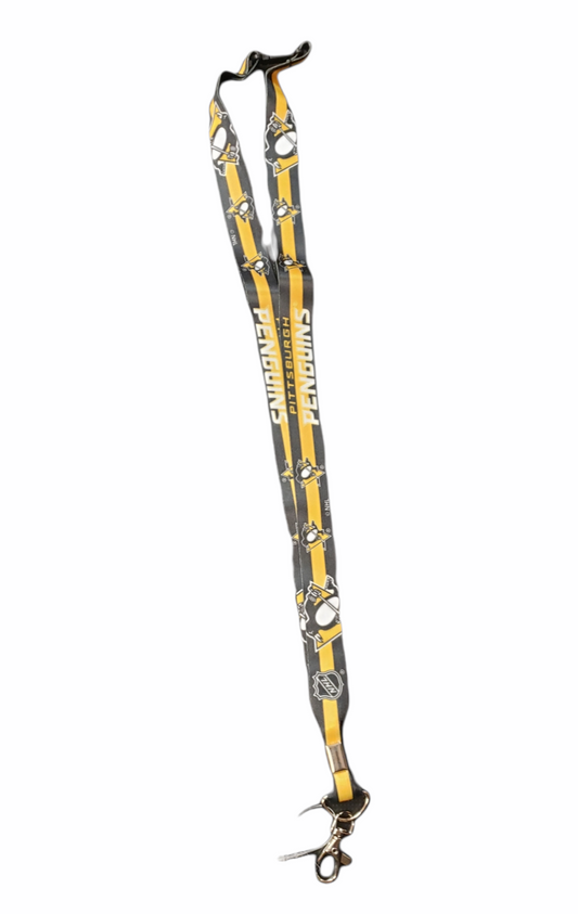 NHL Lanyard Sublimated Penguins