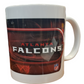 NFL Coffee Mug Subl. 11 Oz C-Handle White Falcons