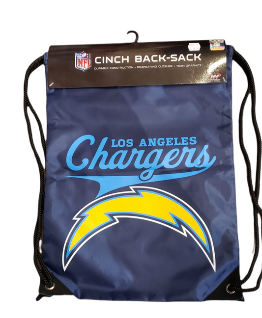 NFL Bag Drawstring Cinche Chargers