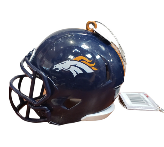 NFL Ornament Abs Helmet Broncos