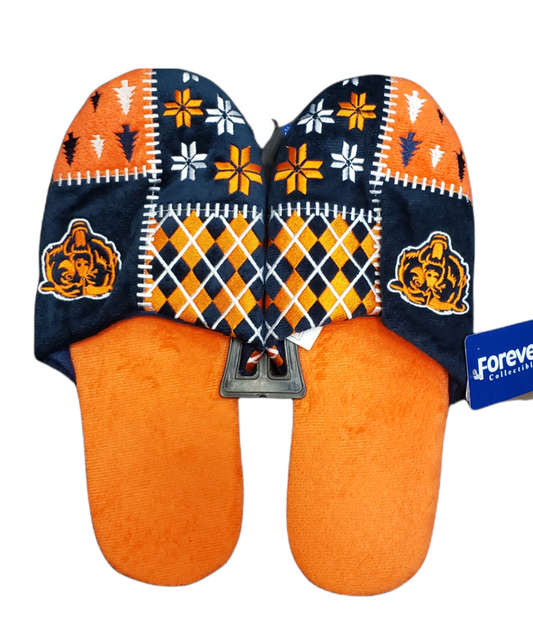 NFL Slippers "Ugly" Sweater Bears