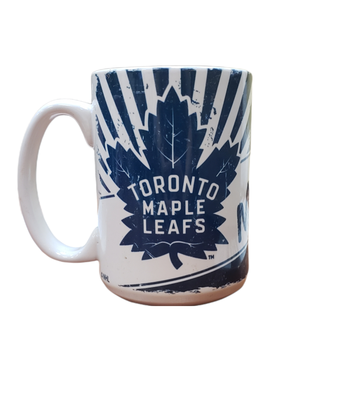 NHL Coffee Mug 15oz Sublimated Maple Leafs