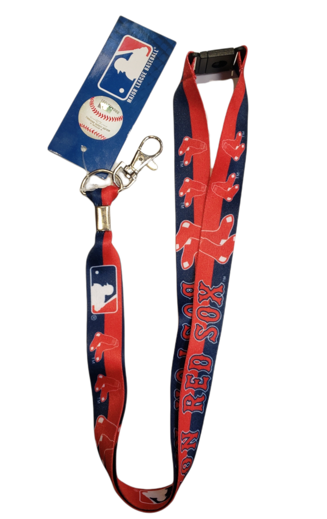 MLB Lanyard Sublimated Red Sox