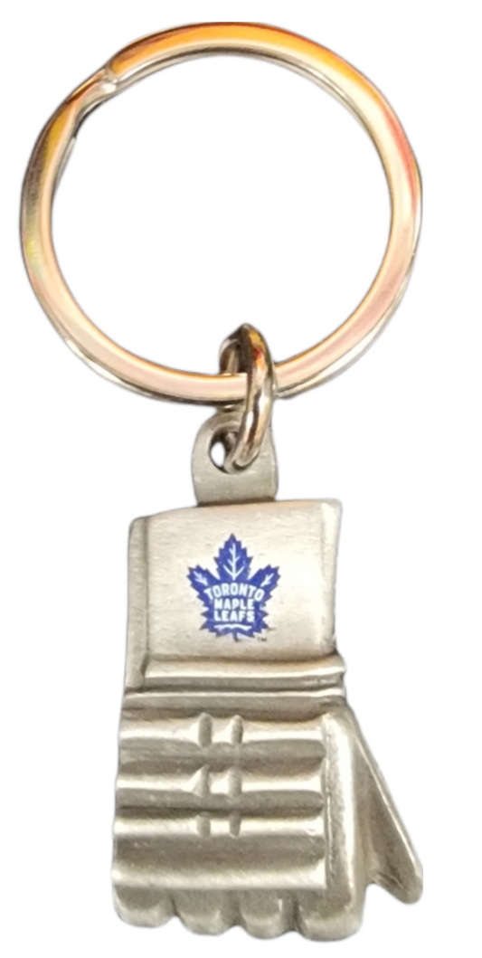 NHL Keychain Glove Maple Leafs