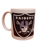 NFL Coffee Mug Subl. 11 Oz C-Handle White Raiders