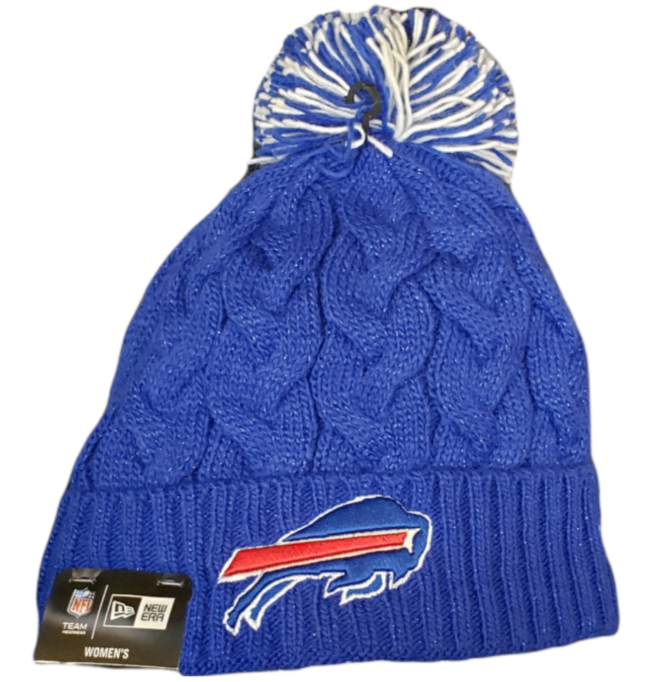 NFL Ladies Knit Hat Cozy Cable Bills