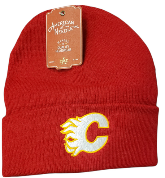 NHL Knit Hat Replica Cuff Flames