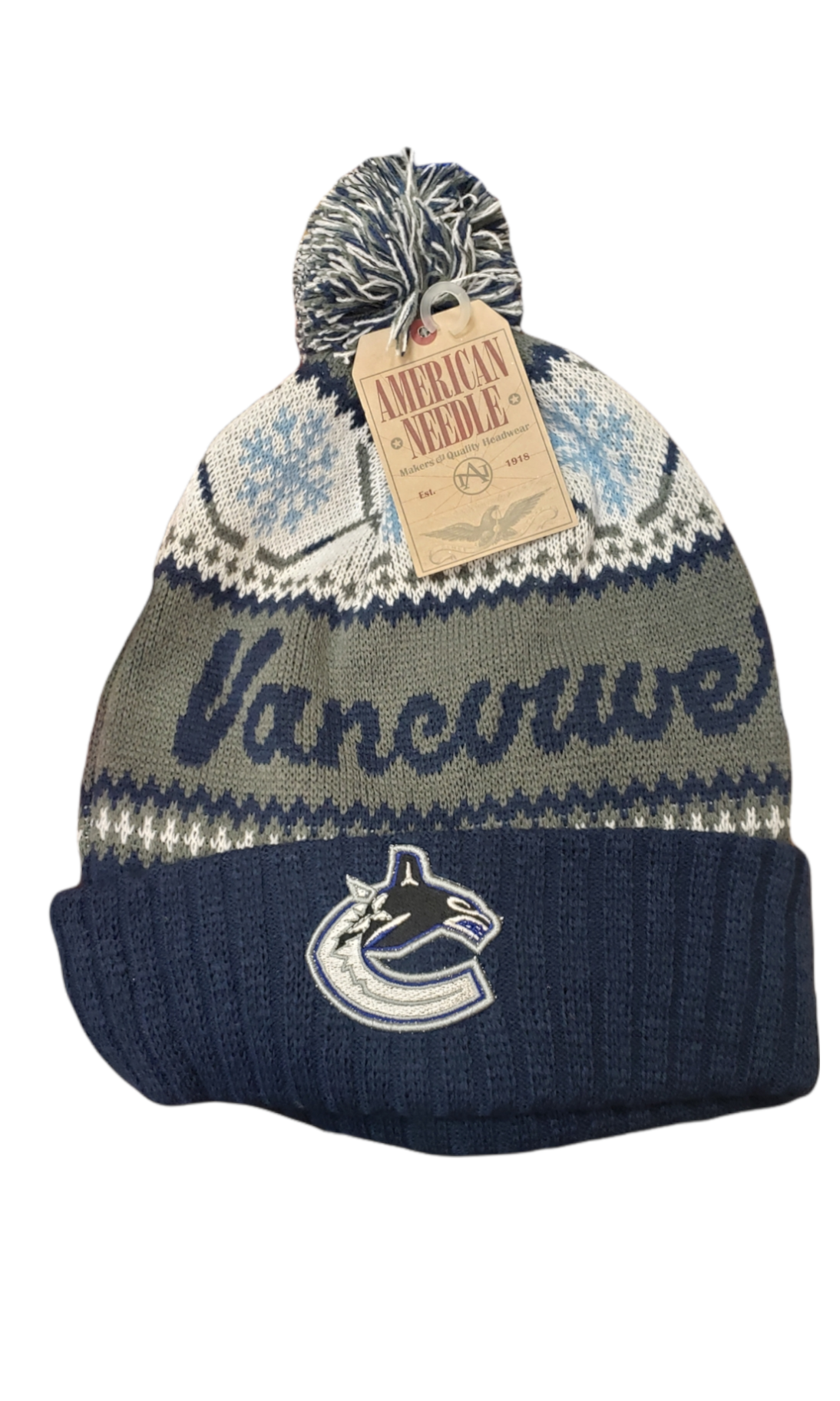 NHL Knit Hat Peak Canucks