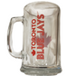 MLB Beer Mug 15 Oz Glass Sport Maple Red Leaf Blue Jays