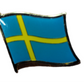 Country Lapel Pin Flag Sweden