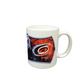 NHL Coffee Mug Subl. 11 Oz C-Handle White Hurricanes