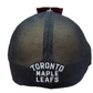 NHL Hat Stretch Fit Poly Heathered Tonal Maple Leafs