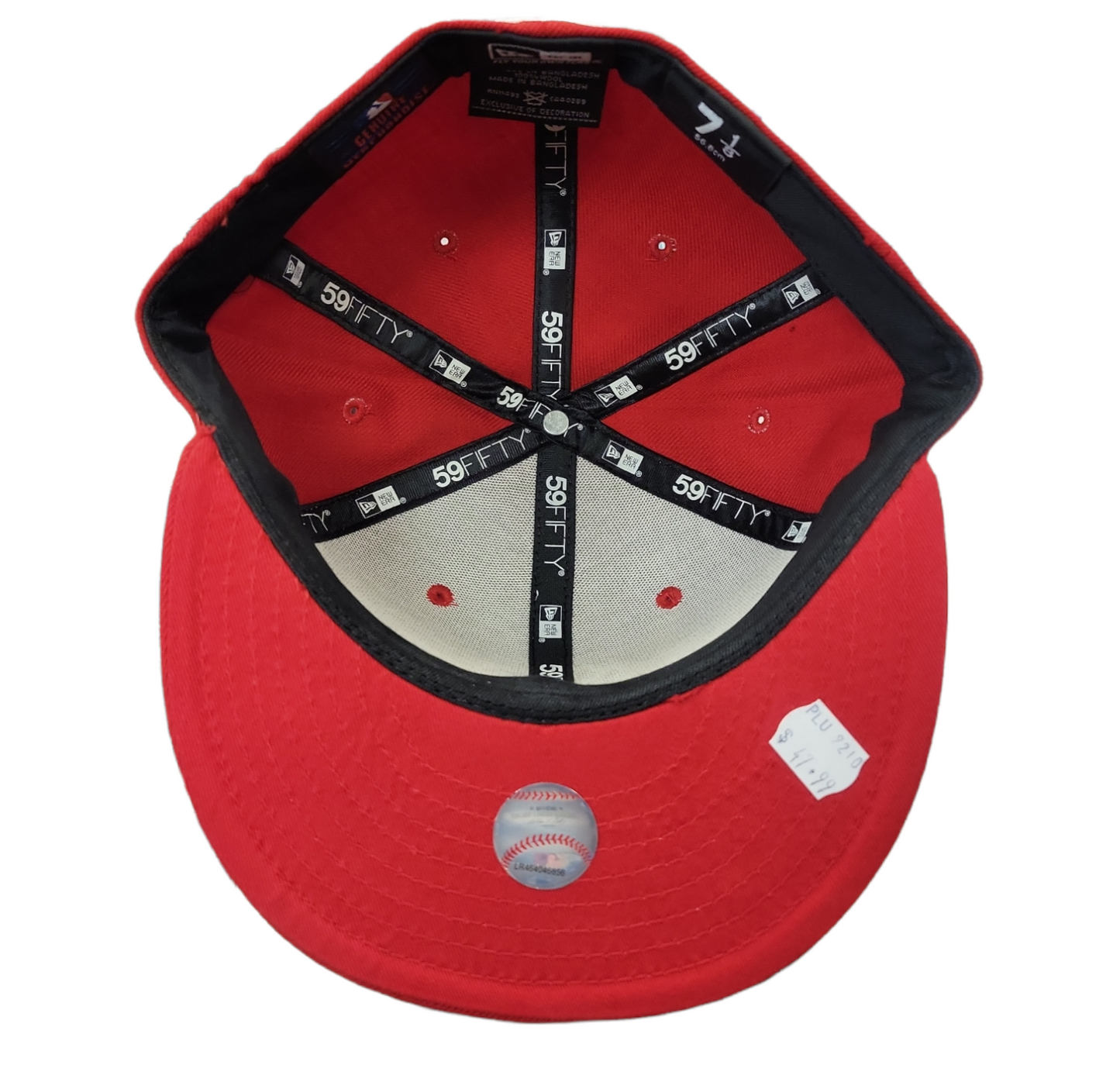 MLB Hat 5950 Basic Scarlet Yankees (Red Undervisor)