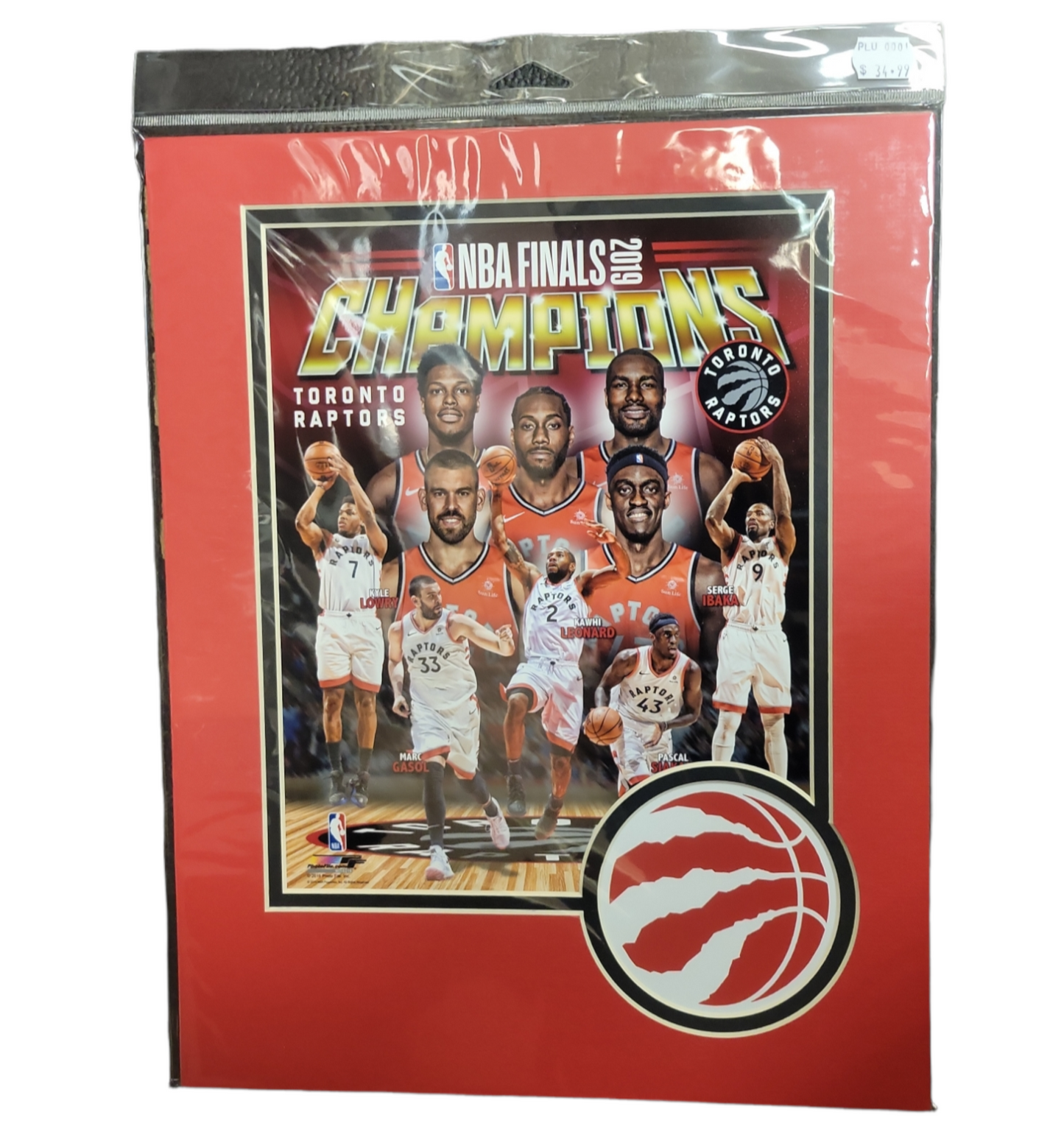 NBA 11x14 Photo Frame Composite Finals 2019 Raptors