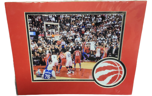 NBA 11x14 Photo Frame "Winning Shot" Finals 2019 Raptors