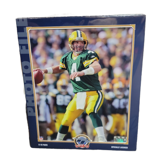 NFL 8X10 Vintage Player Photograph Brett Favre Packers