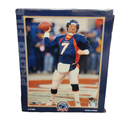 NFL 8x10 Vintage Player Photograph Away John Elway Broncos