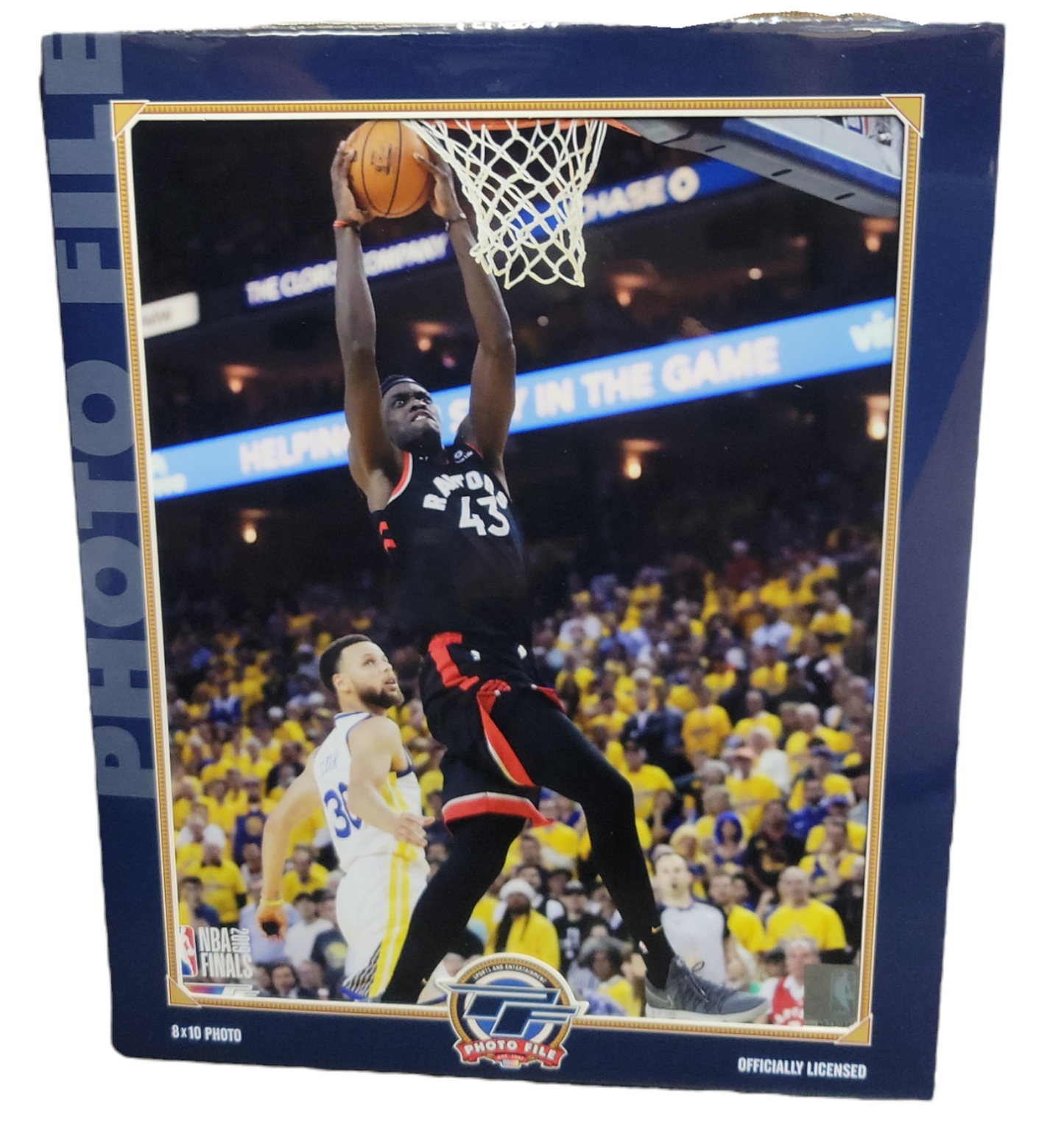 NBA 8x10 Player Photograph Black Jersey Pascal Siakam Raptors