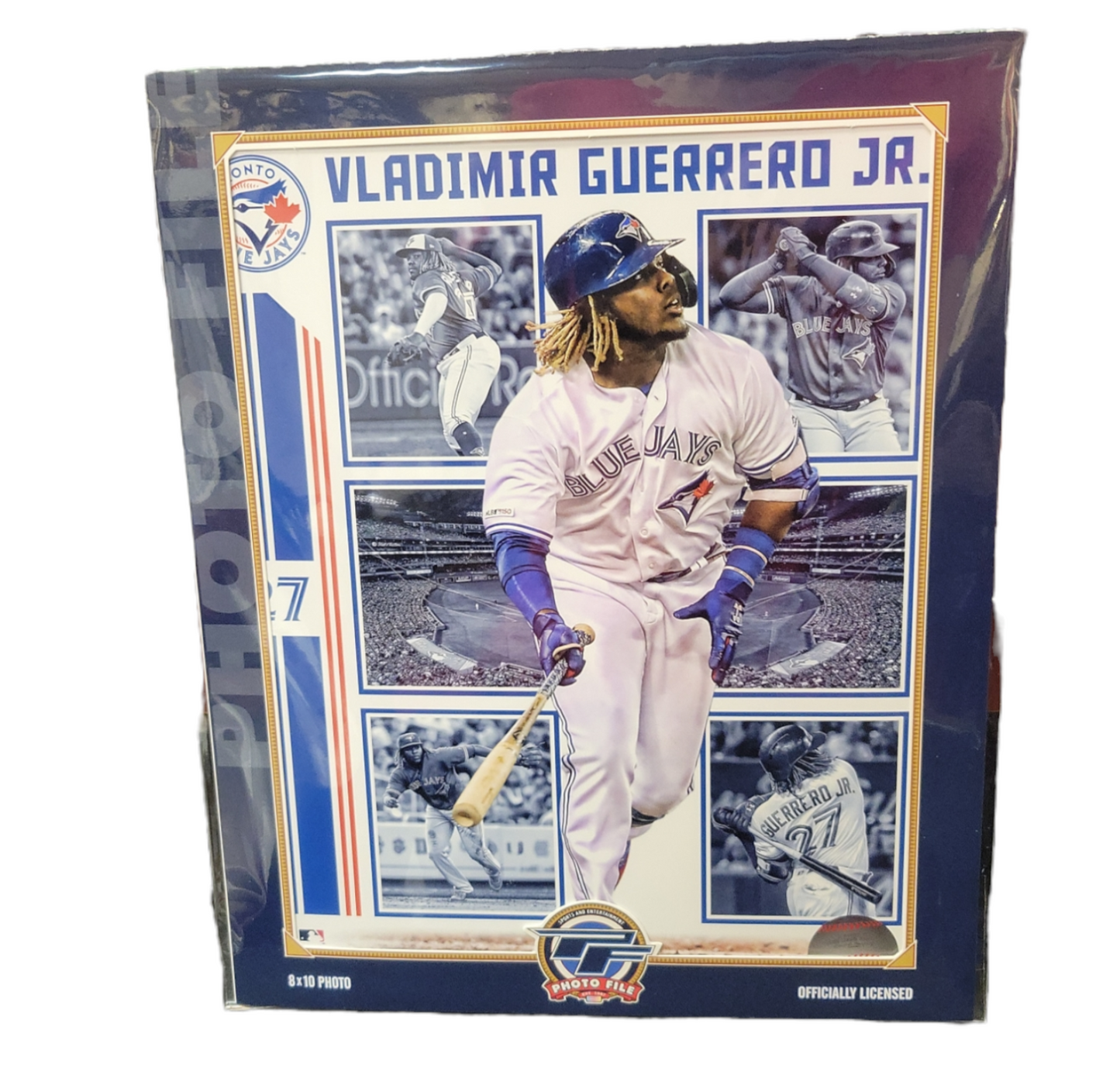 MLB 8x10 Player Photograph Composite Vladimir Guerrero Jr. Blue Jays