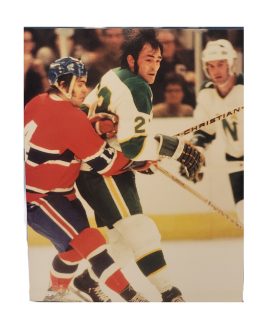 NHL 8X10 Vintage Player Photograph Lou Nanne North Stars
