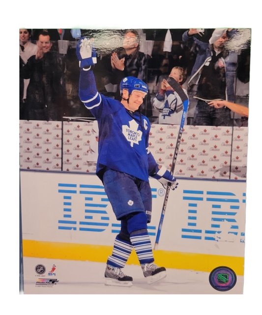 NHL 8x10 Vintage Player Photograph All Time Leaf Mats Sundin Maple Leafs