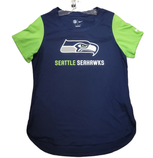 NFL Ladies T-Shirt Triblend Team Nod Seahawks