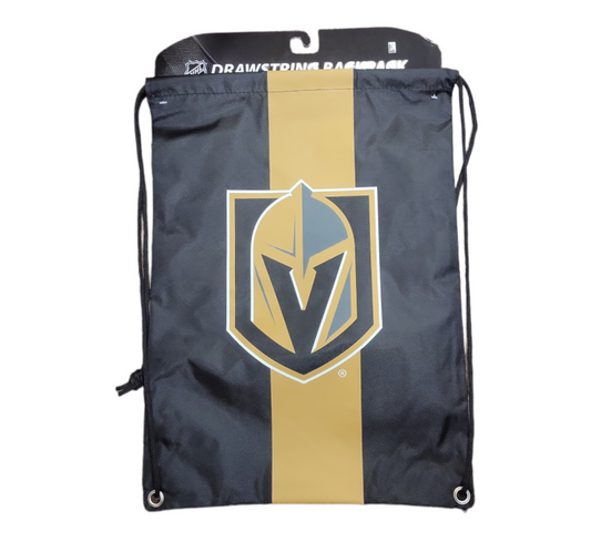 NHL Bag Drawstring Big Logo Golden Knights