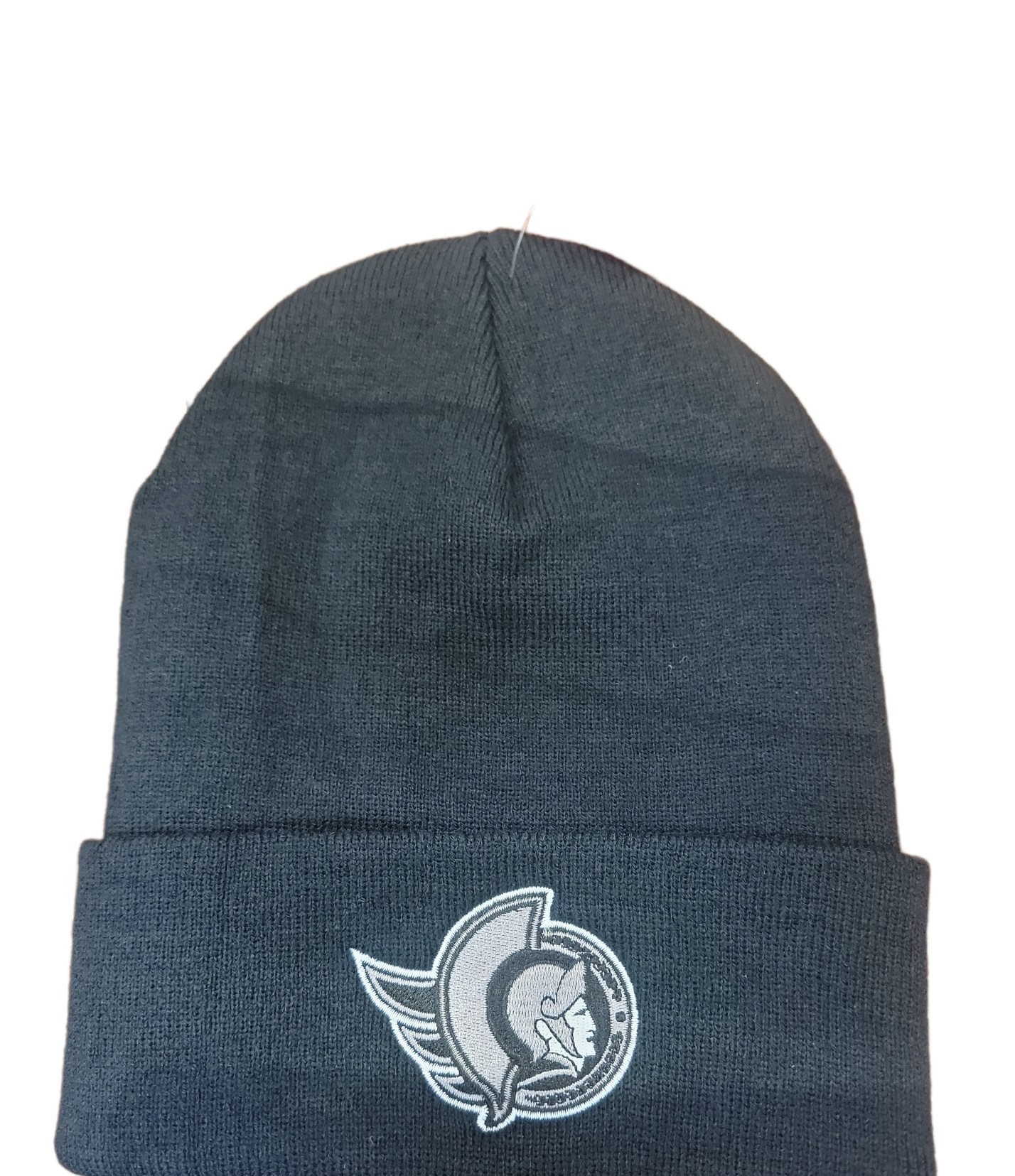 NHL Knit Hat Platinum Cuff Senators