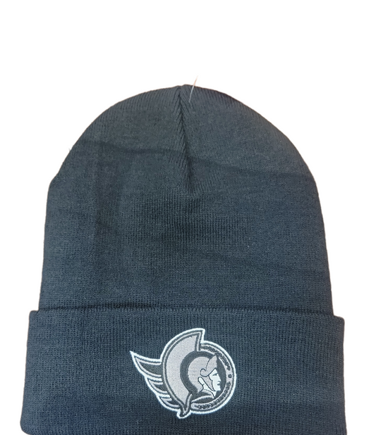 NHL Knit Hat Platinum Cuff Senators
