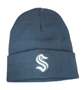 NHL Knit Hat Platinum Cuff Kraken