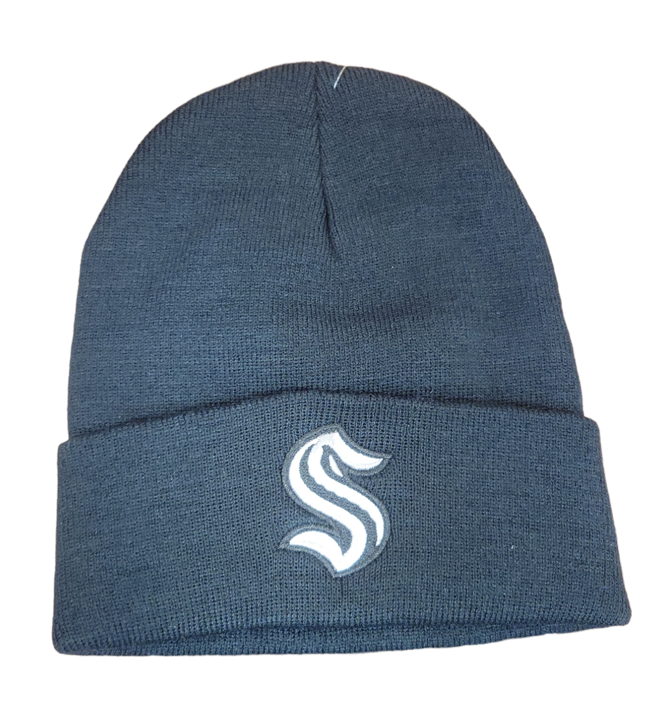 NHL Knit Hat Platinum Cuff Kraken