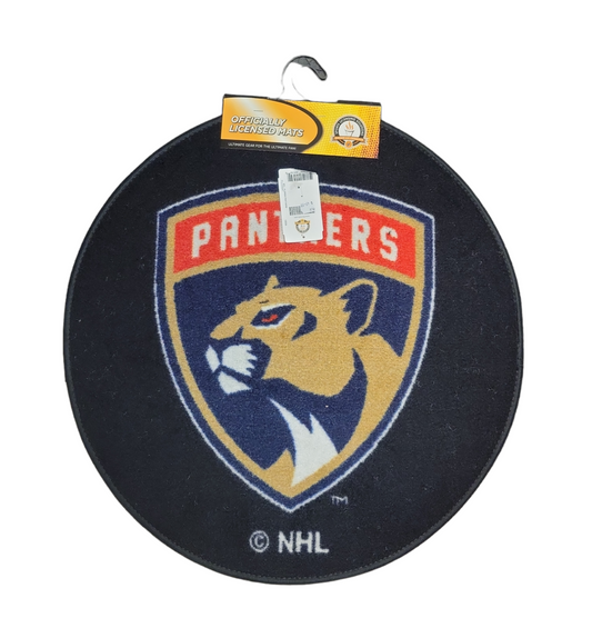 NHL Fan Mat Puck Panthers