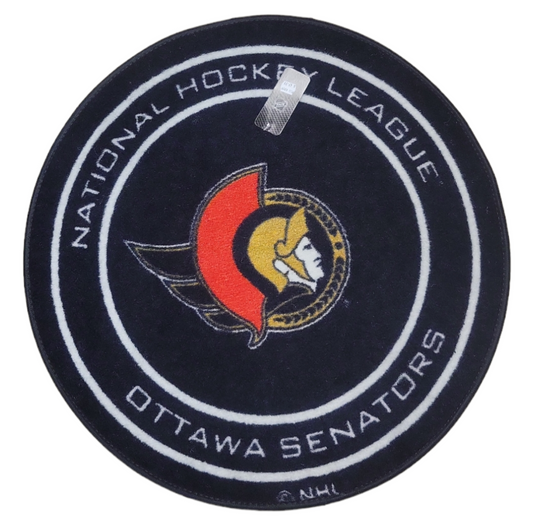 NHL Fan Mat Puck Senators