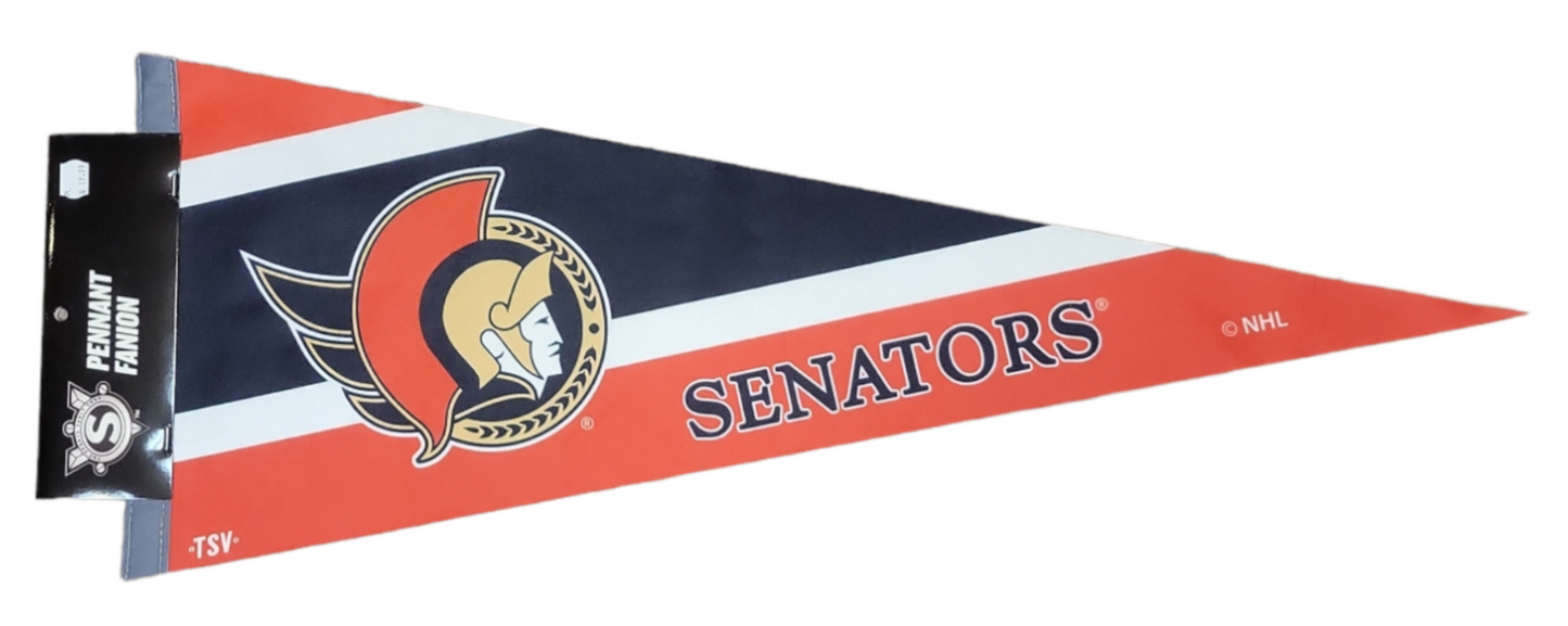 NHL Felt Pennant Senators