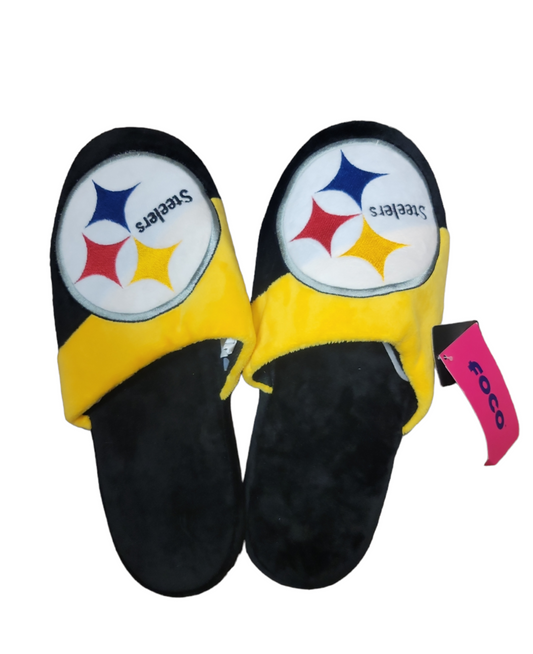 NFL Slippers Big Logo Steelers