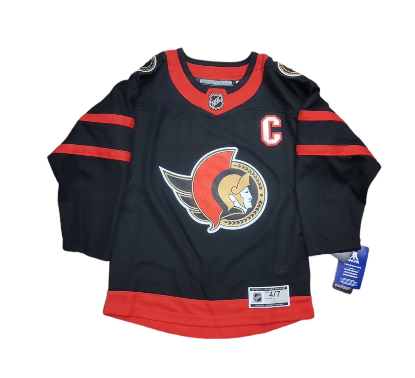 NHL Kids Player Premier Jersey Home Brady Tkachuk Senators