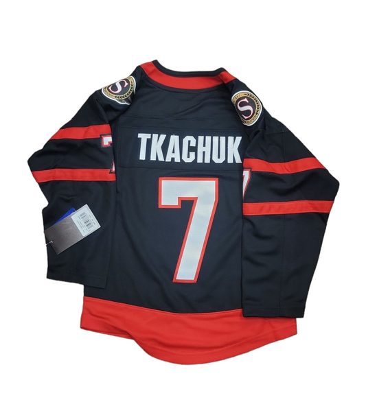 NHL Youth Player Premier Jersey Home Brady Tkachuk Senators