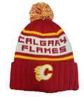 NHL Knit Hat Pillow Line Flames