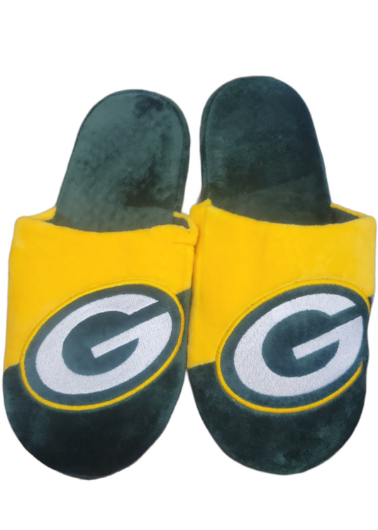 NFL Slippers Big Logo Team Packers