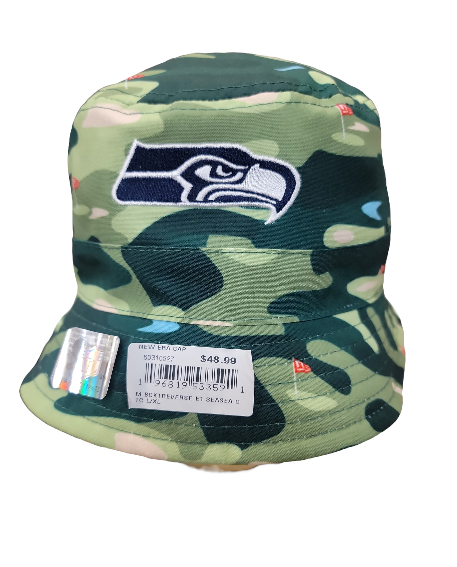 NFL Bucket Hat Reverse E1 Seahawks GameOn Ottawa