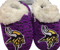 NFL Infant Poly Knit Slippers Vikings