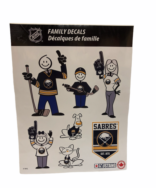 NHL Family Decals Sabres