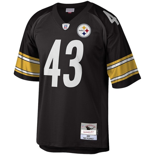 NFL Legacy Player Jersey 2005 Troy Polamalu Steelers (Black)