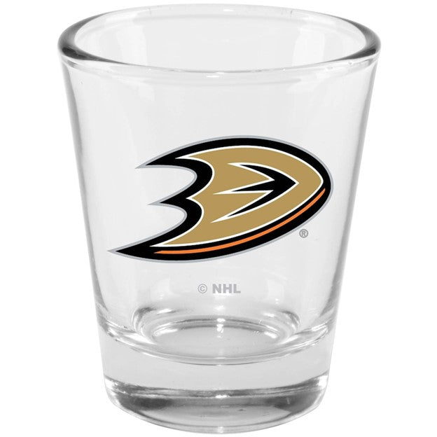 NHL Shot Glass 2oz Ducks