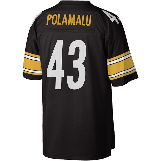 NFL Legacy Player Jersey 2005 Troy Polamalu Steelers (Black)