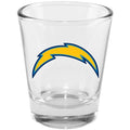 NFL Shot Glass 2oz Clear Chargers
