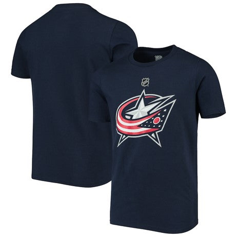 NHL Youth T-Shirt Primary Logo Blue Jackets