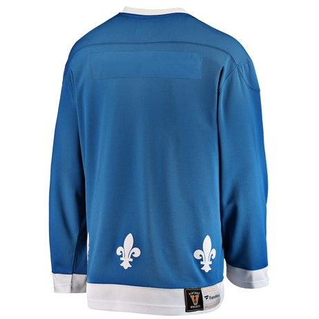 NHL Vintage Replica Breakaway Blank Jersey Nordiques